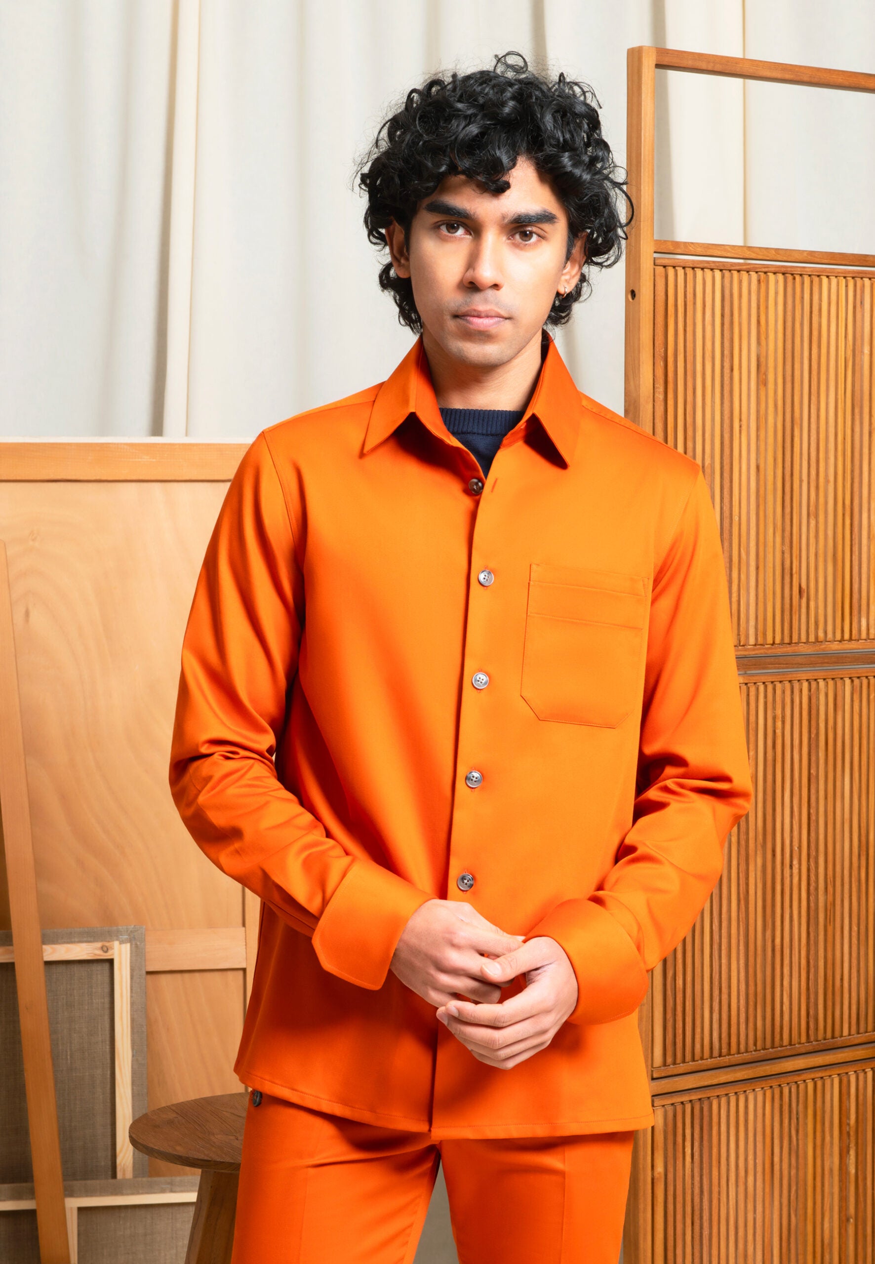 SURCHEMISE ORANGE – Image 2