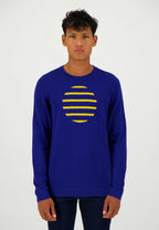 Pull éclipse bleu