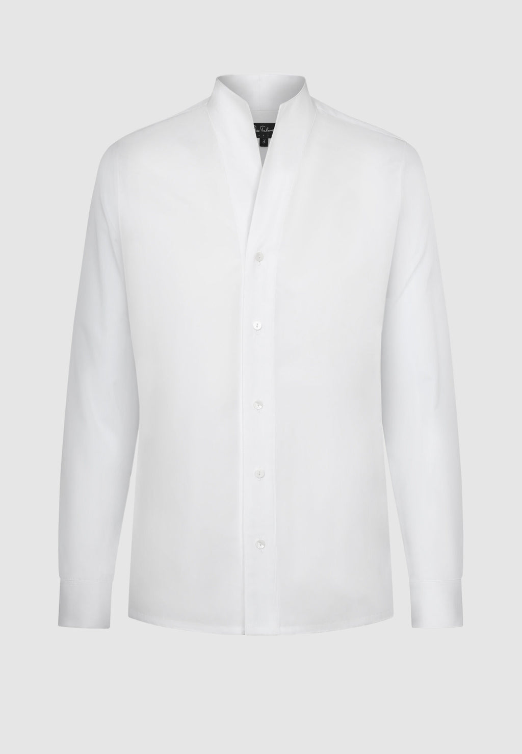 CHEMISE COL MONTANT BLANCHE