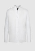 CHEMISE COL MONTANT BLANCHE
