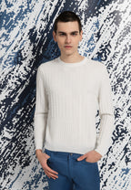 pull homme blanc fantaisie