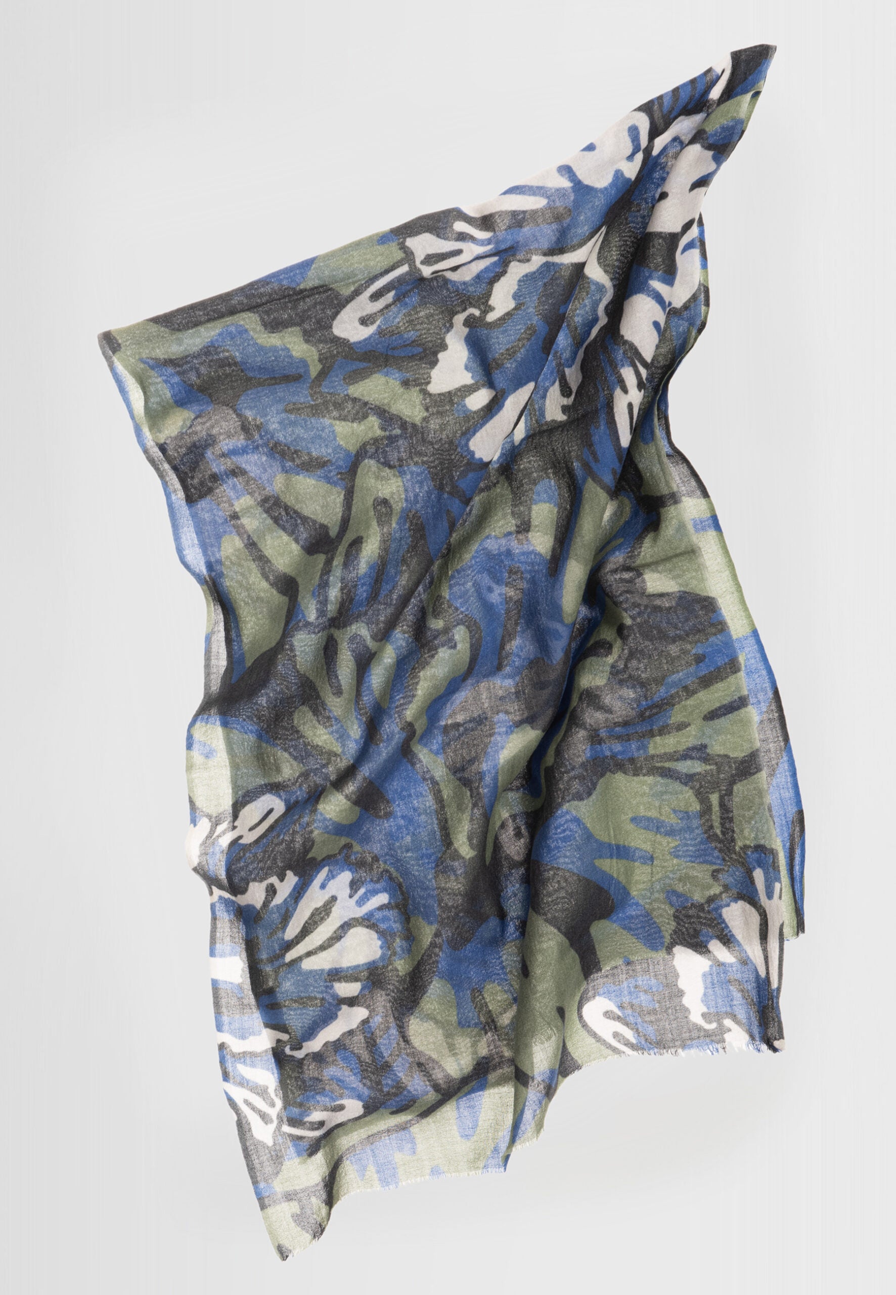 FOULARD ORCHID VERT
