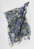 FOULARD ORCHID VERT