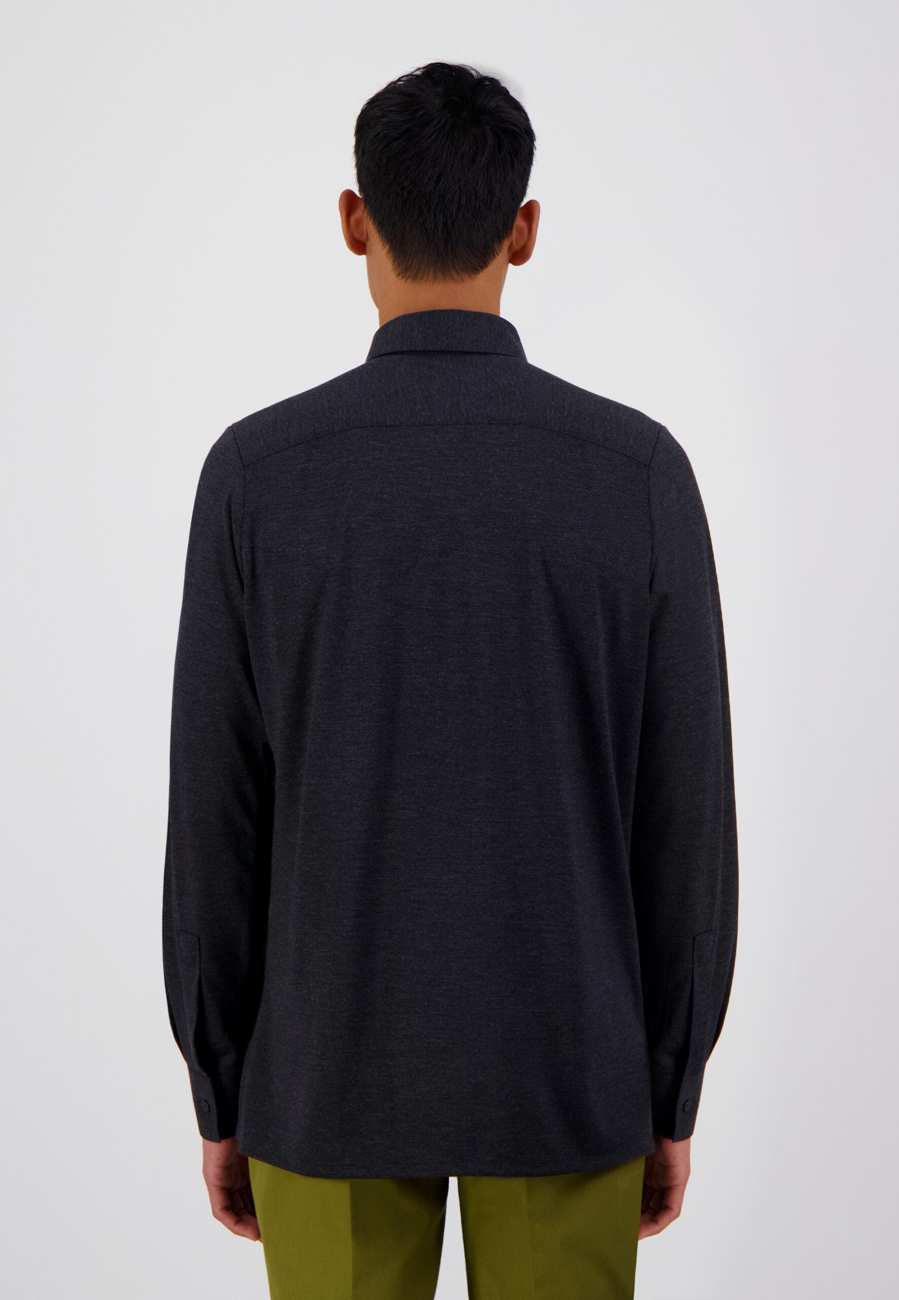 CHEMISE JERSEY ANTHRACITE – Image 3