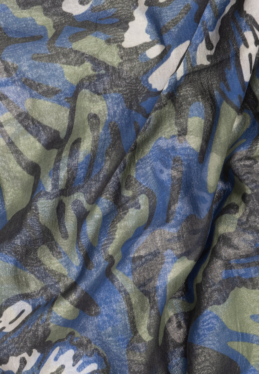 FOULARD ORCHID VERT – Image 2