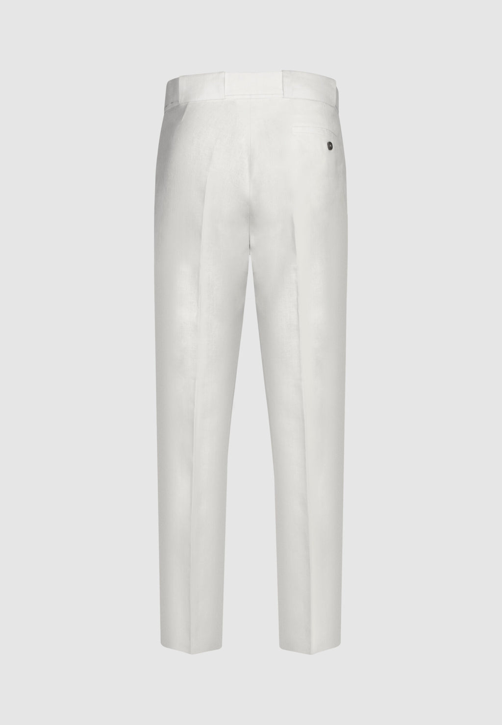 pantalon homme lin blanc ceinture