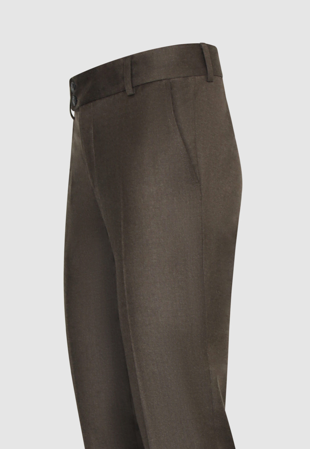 PANTALON FLANELLE BRUN – Image 4
