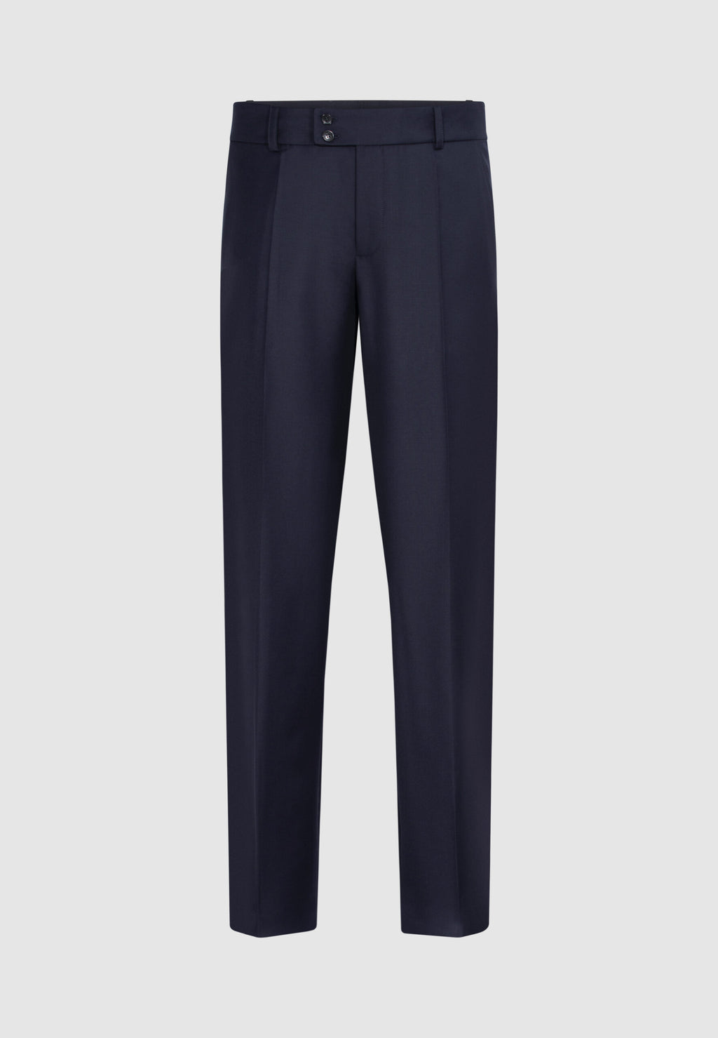 pantalon marine taille haute poches italienne