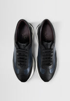 Sneakers Bicolores Navy & Noir – Image 4