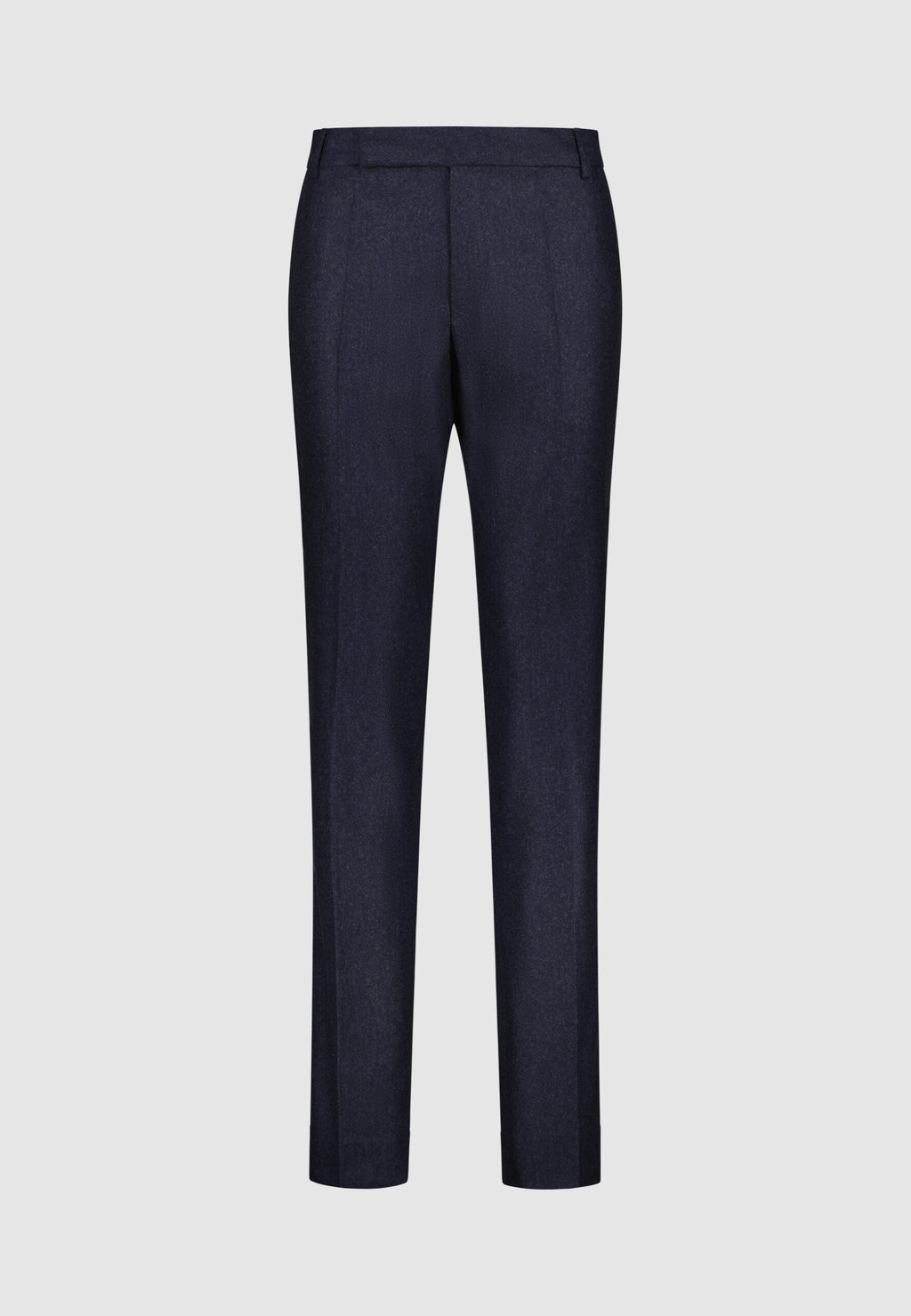 Pantalon incrustation flanelle bleue