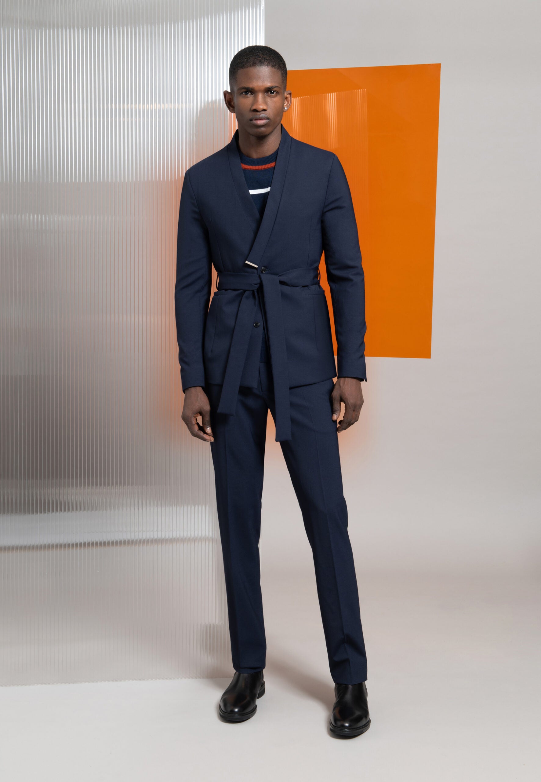 PANTALON YUKATA MARINE – Image 2