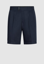 bermuda homme marine double pinces
