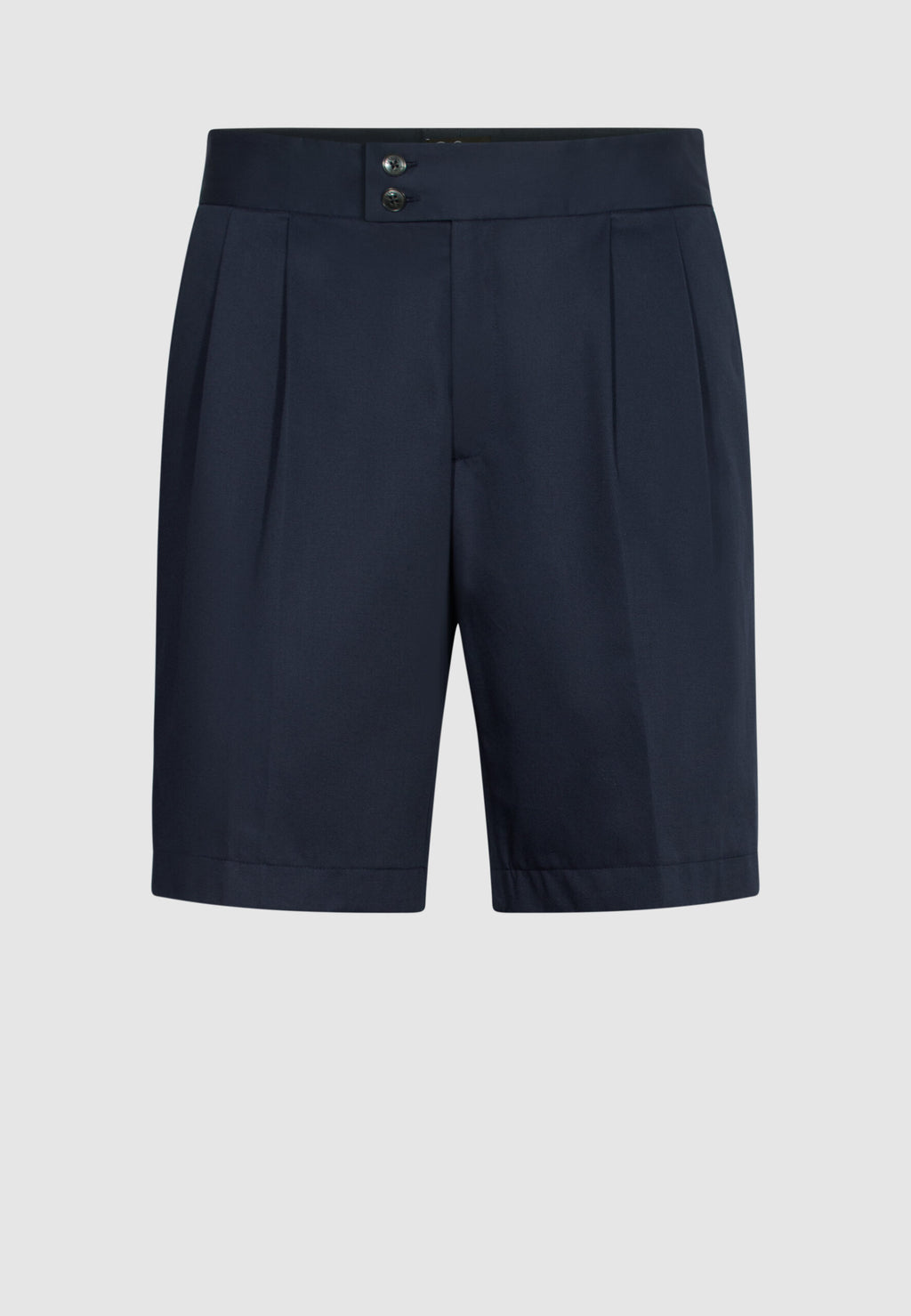 bermuda homme marine double pinces