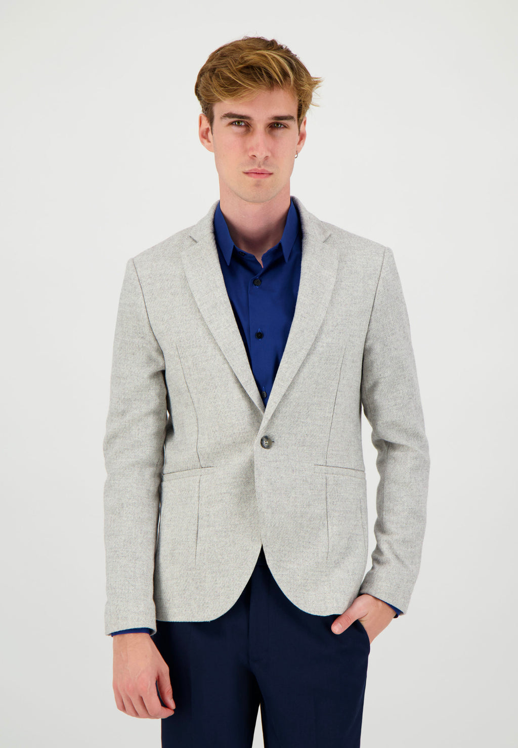 Veste gris argent
