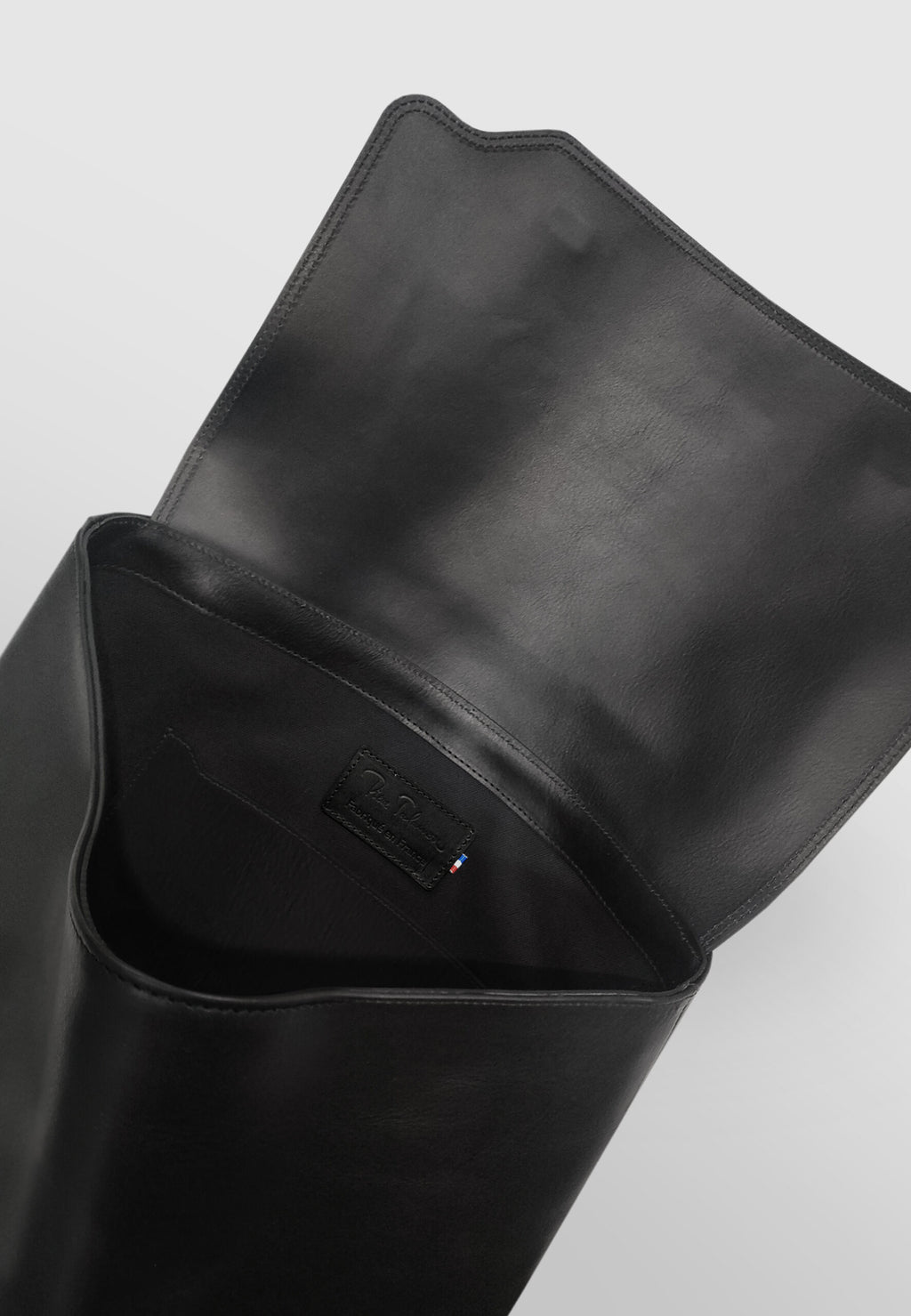 Pochette Cuir Noir – Image 3