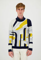 Pull Perspective jaune