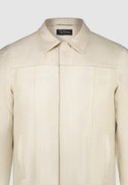 BLOUSON TRUCKER BEIGE – Image 3