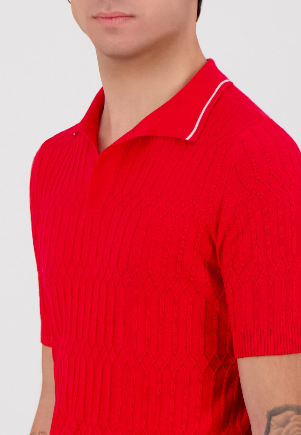POLO PILLARD CORAIL – Image 2