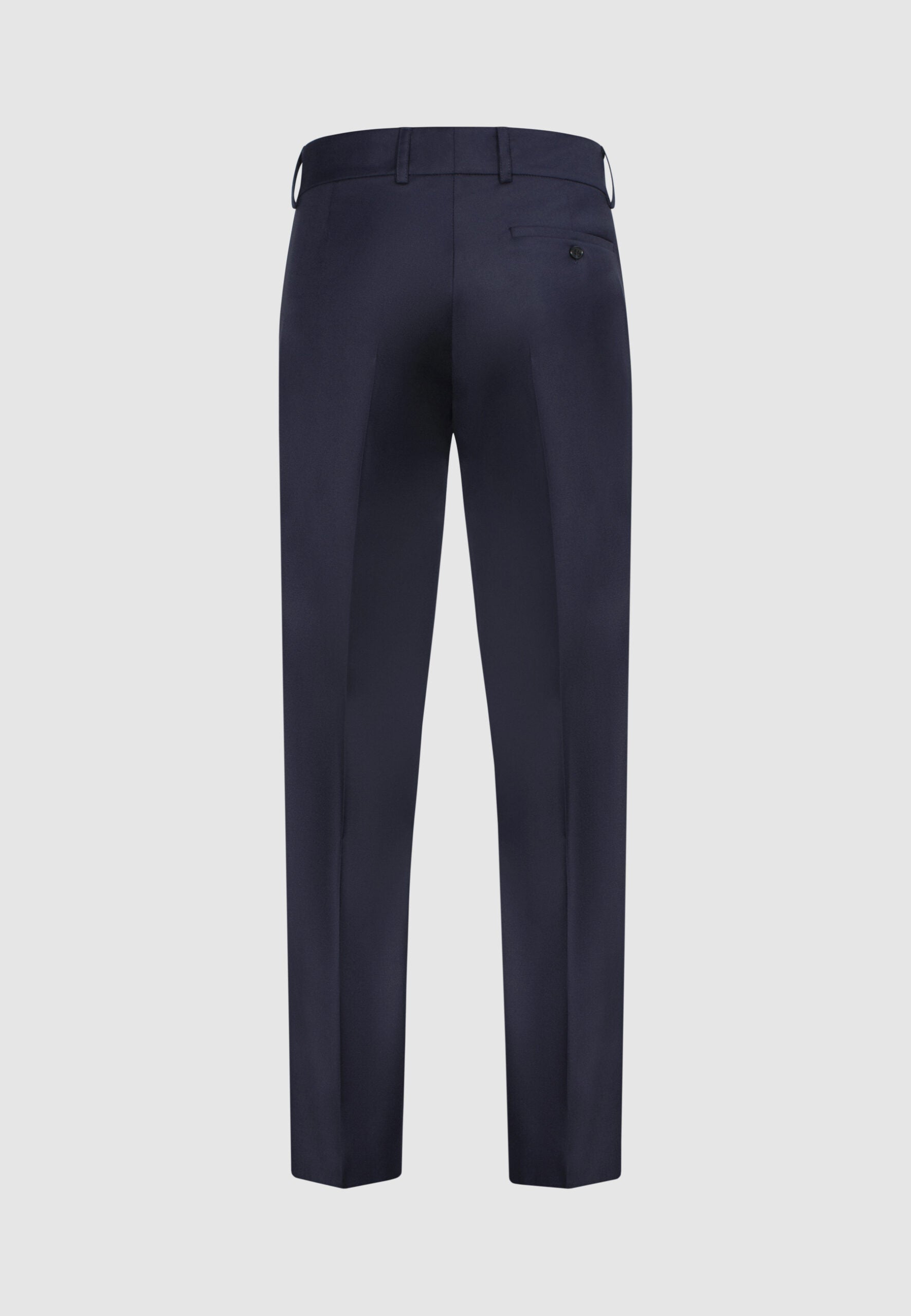 pantalon marine taille haute poches italienne