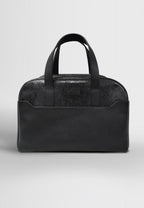 SAC WEEK-END CUIR NOIR