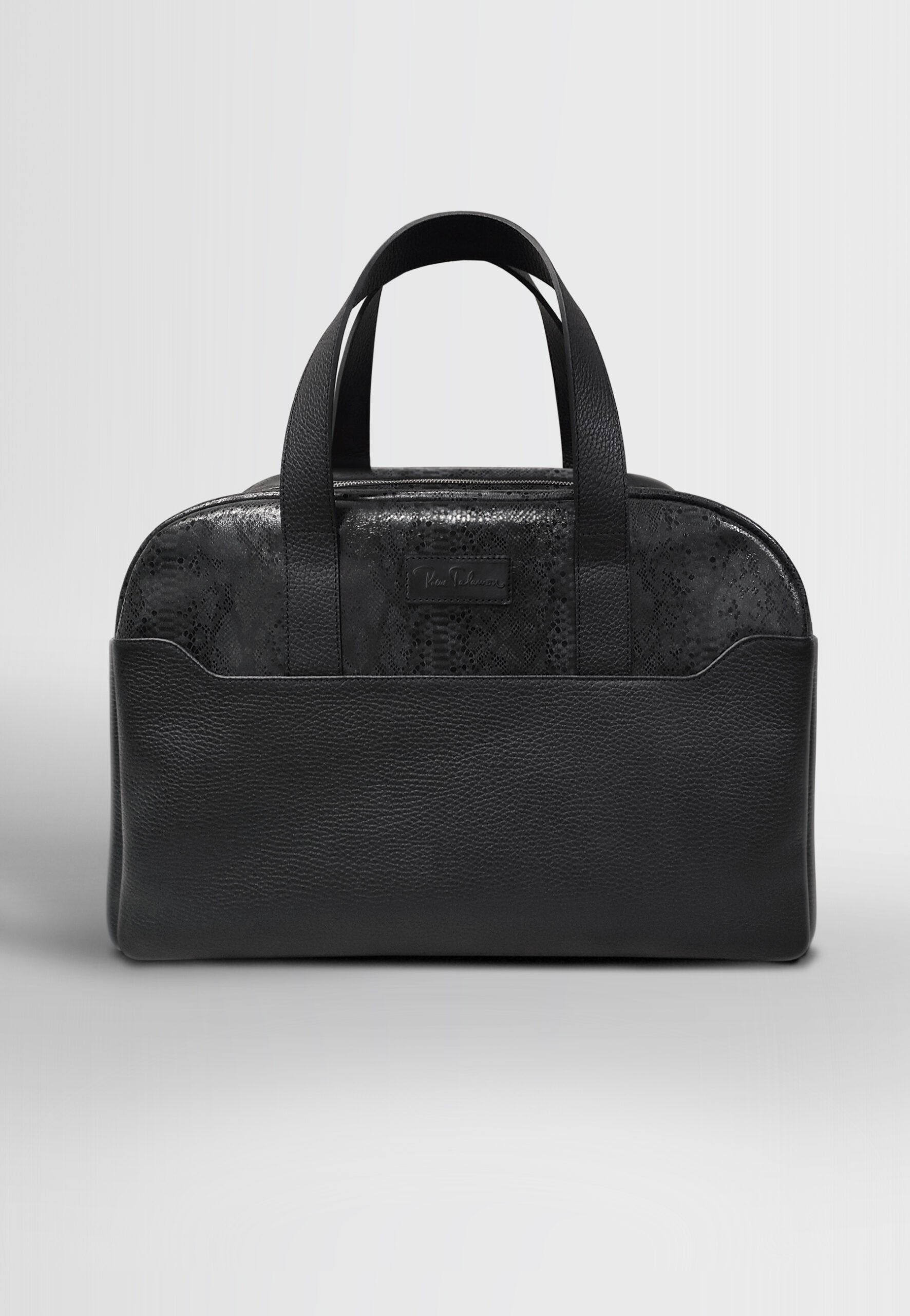 SAC WEEK-END CUIR NOIR