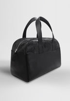 SAC WEEK-END CUIR NOIR – Image 2