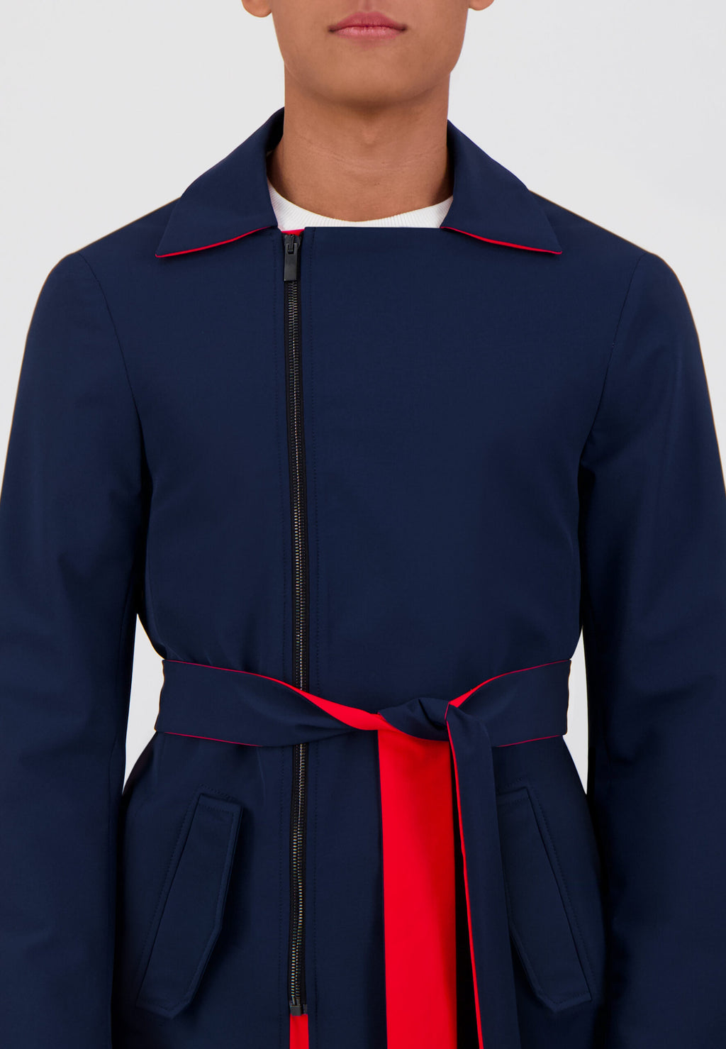 TRENCH KERIN BLEU CORAIL – Image 2