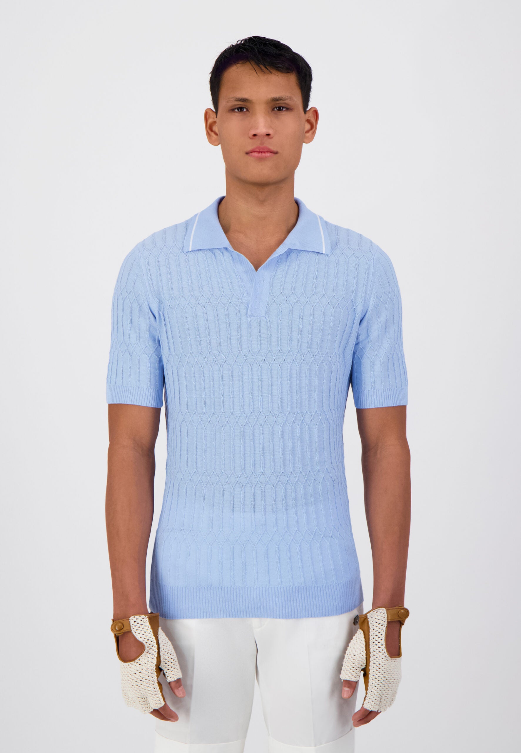 POLO PILLARD CIEL
