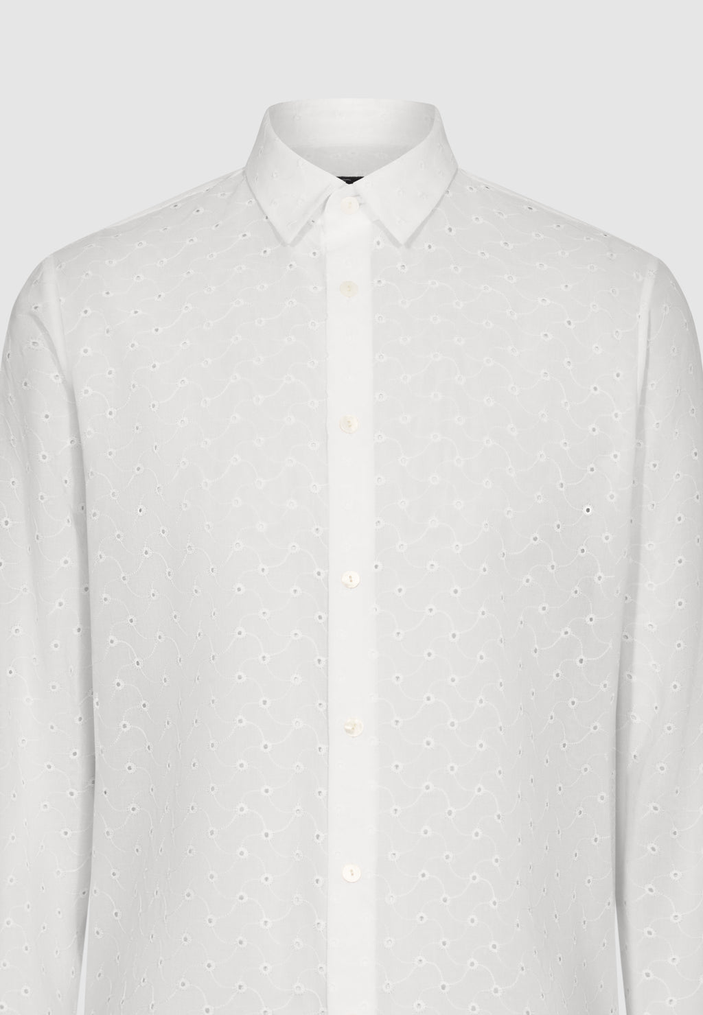 chemise homme blanche broderie