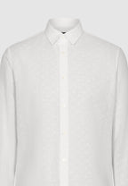 chemise homme blanche broderie