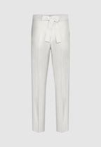 pantalon homme lin blanc ceinture