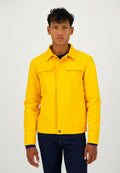 Blouson trucker jaune