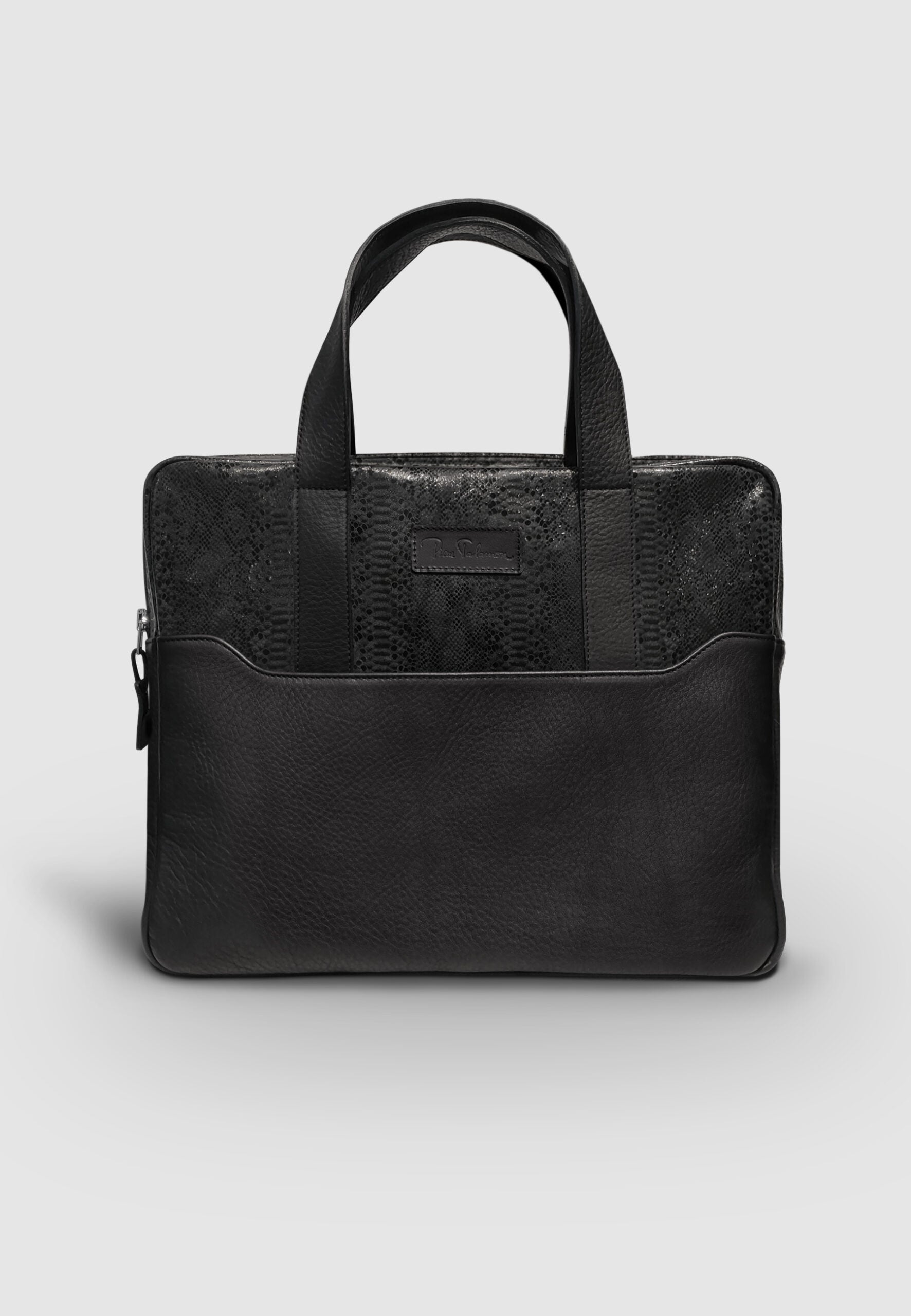 SACOCHE CUIR NOIR