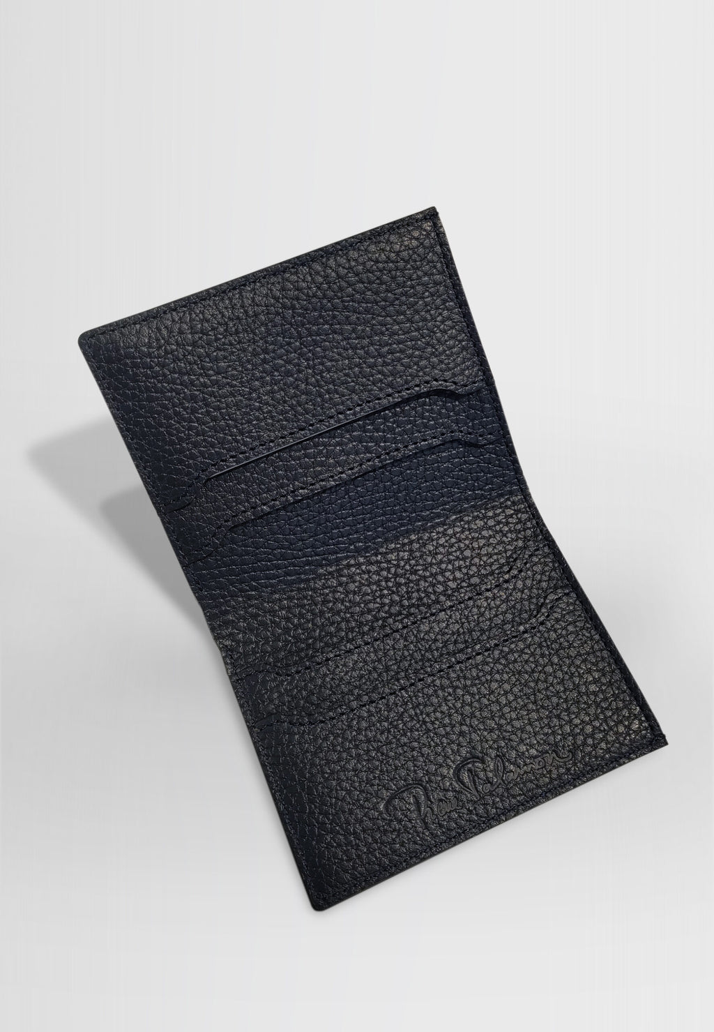 PORTEFEUILLE CUIR BLEU – Image 2