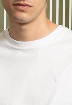 T-Shirt jersey de coton blanc