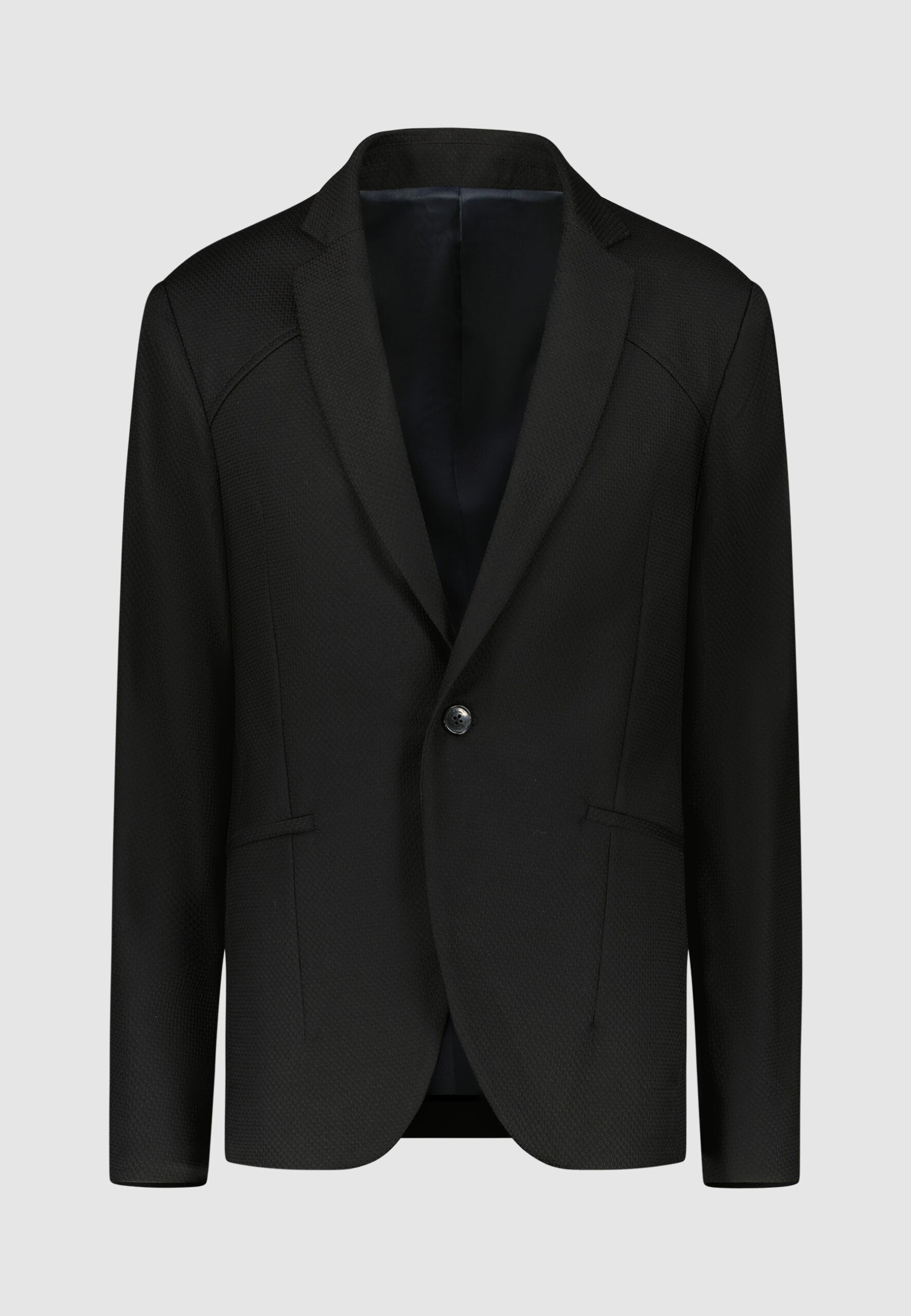 Veste noire à découpes
