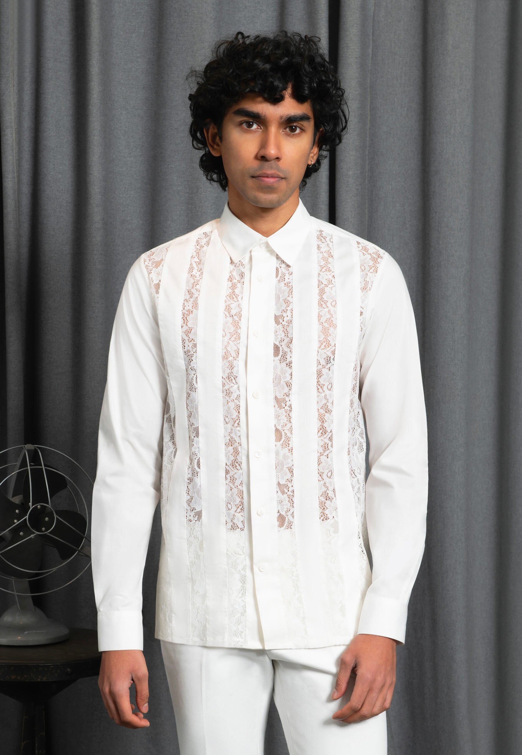 Chemise camargue à dentelles – Image 2