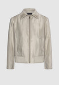 blouson homme beige effet texturé