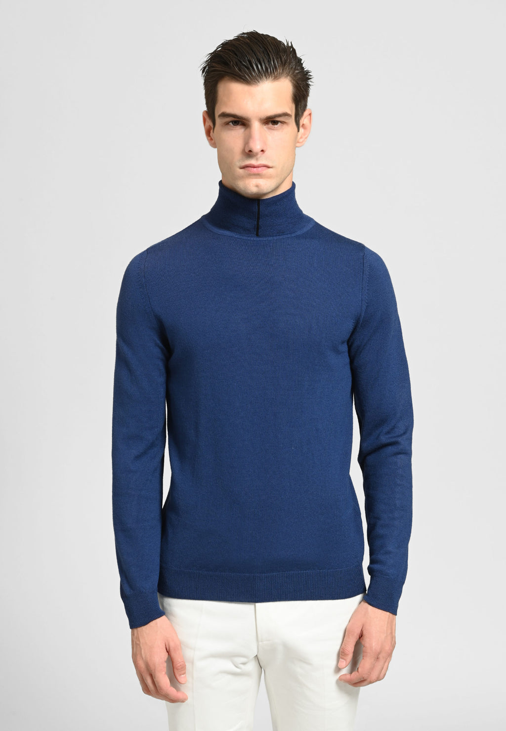 PULL COL ROULE BLEU