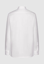 chemise homme coton blanche plissée vue dos