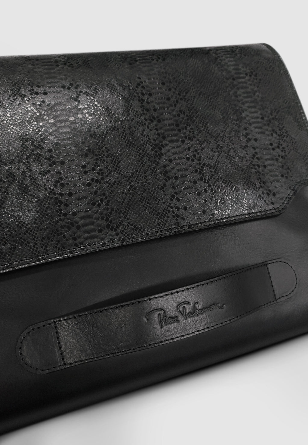 Pochette Cuir Noir – Image 2