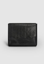 Pochette Cuir Noir