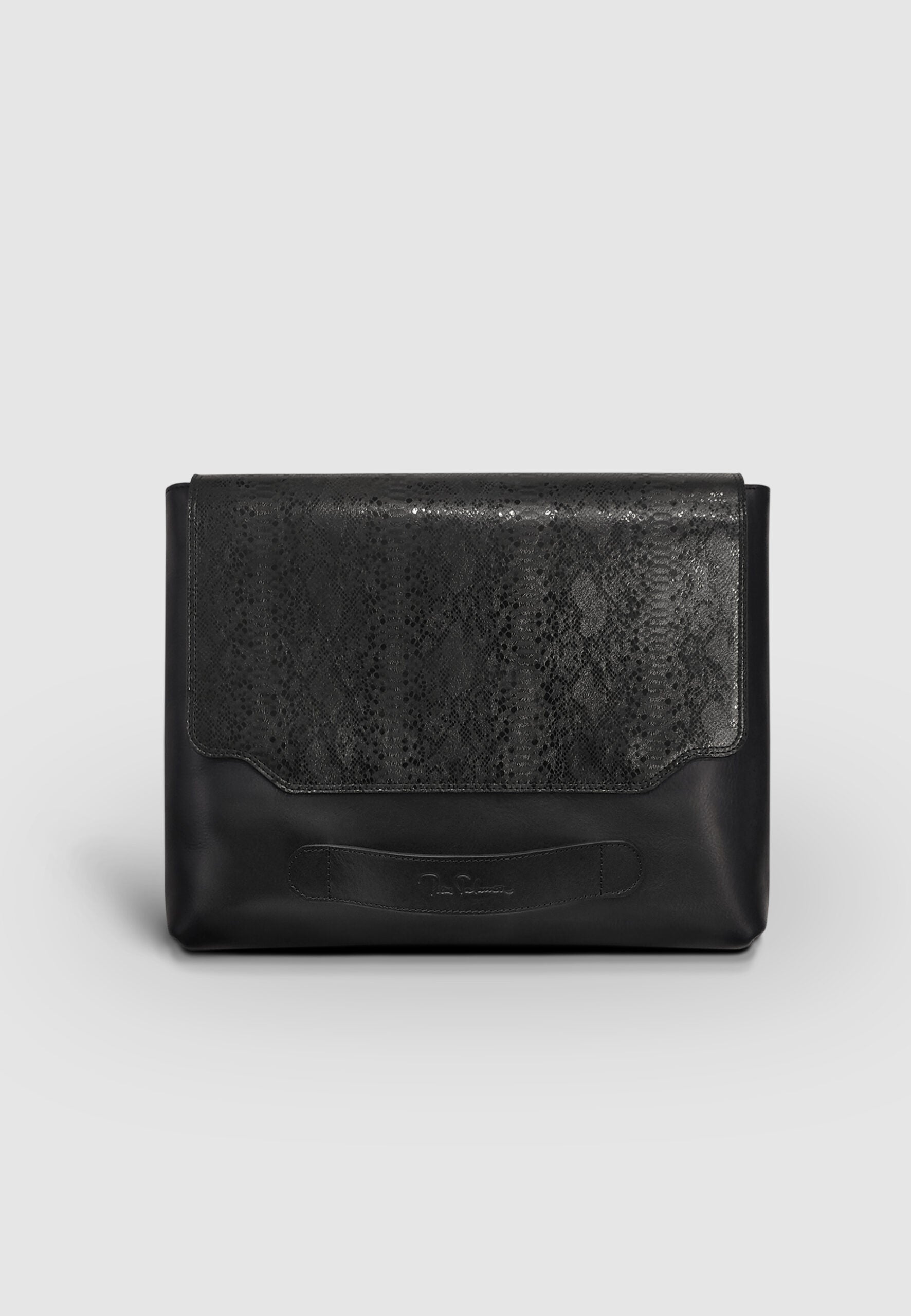 Pochette Cuir Noir