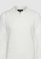 POLO STRUCTURE IVOIRE – Image 3