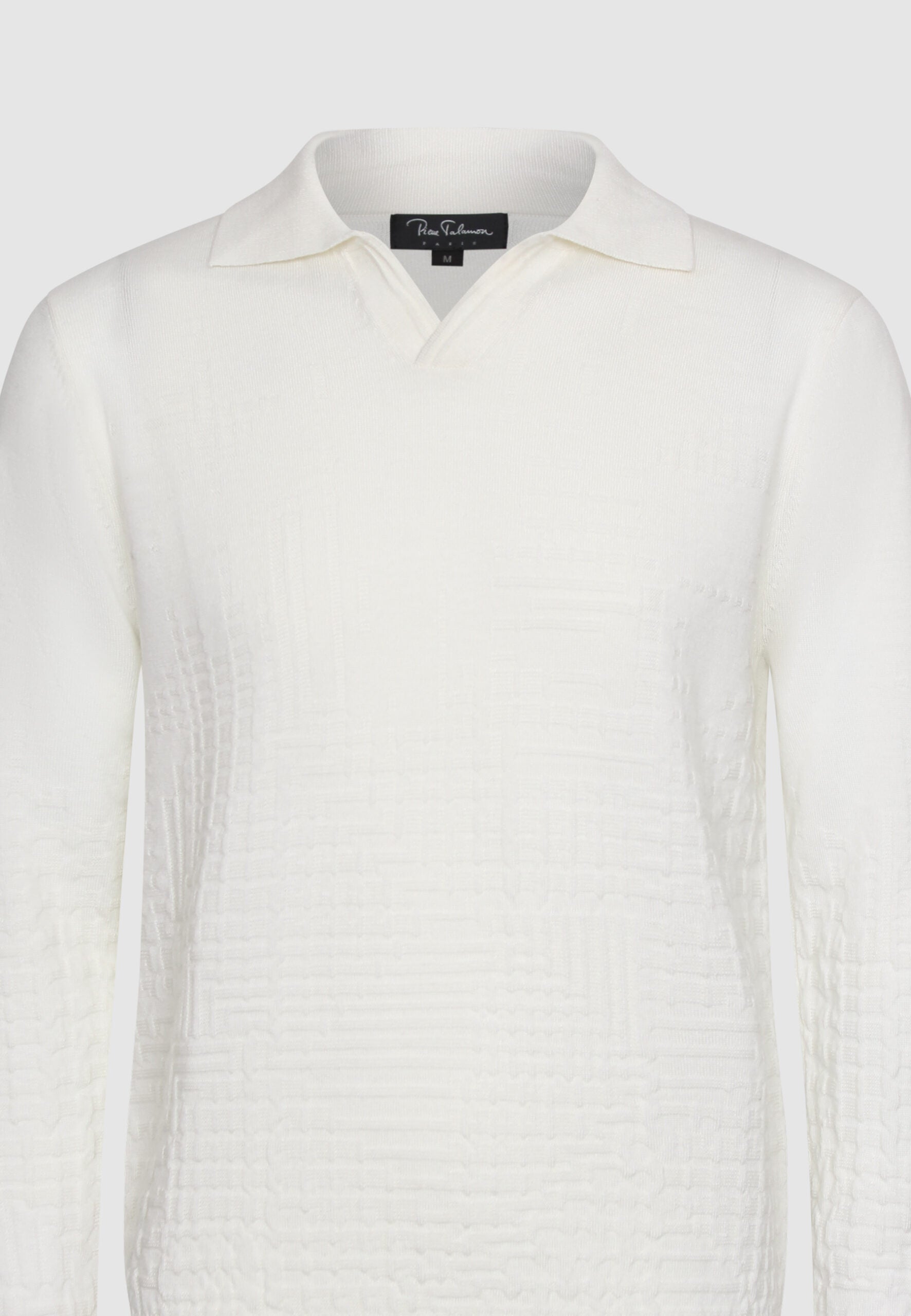POLO STRUCTURE IVOIRE – Image 3