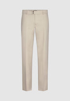 pantalon homme coton beige taille haute