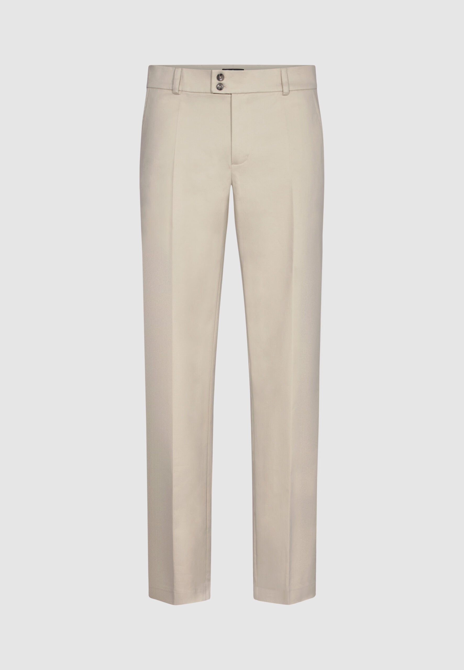 pantalon homme coton beige taille haute