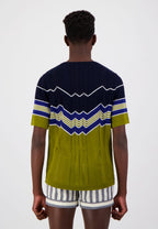 T-SHIRT JERSEY SUNRISE NAVY KAKI – Image 3