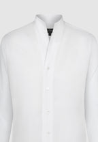CHEMISE COL MONTANT BLANCHE – Image 3