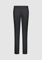 Pantalon incrustation flanelle gris